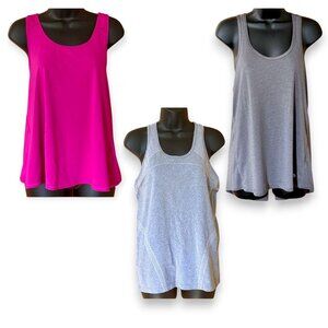 Women's Large Athletic Tank Top Lot GapFit American Eagle Apana Workout Yoga
